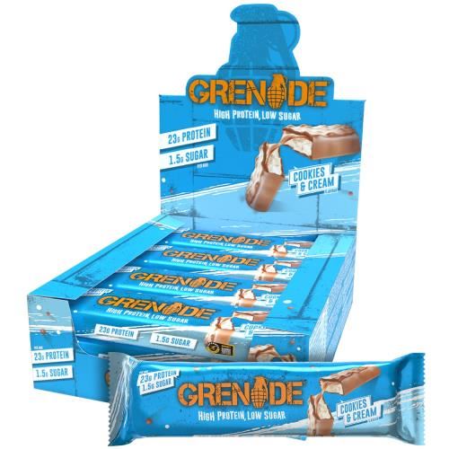 Grenade Carb Killa Protein Bar - Cookies & Cream 12 x 60g Pack