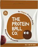 Protein Ball Co Vegan Protein Balls - Raspberry Brownie 10 x 45g Pack