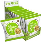 The Protein Ball Co Vegan Protein Balls - Lemon & Pistachio 10 x 45g Pack