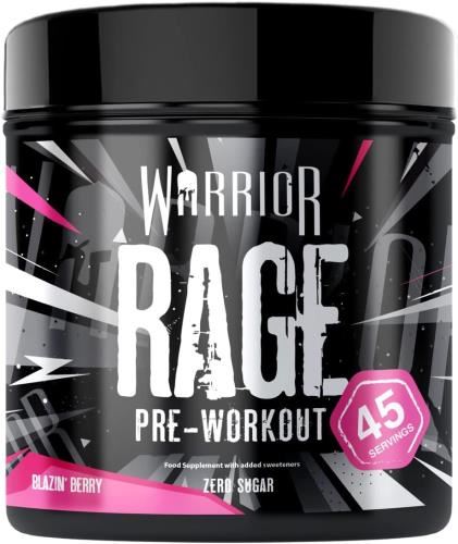 Warrior Rage Pre-Workout - Blazin' Berry 392g