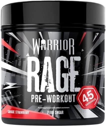 Warrior Rage Pre-Workout - Savage Strawberry 392g