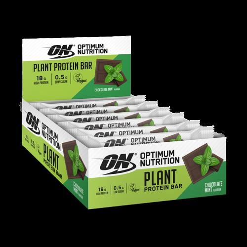 Optimum Nutrition Plant Protein Bar - Chocolate Mint 10 x 60g