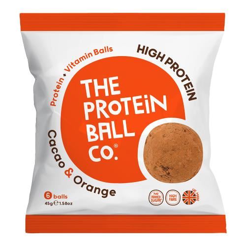 Protein Ball Co Whey Protein Balls - Cacao & Orange 45g