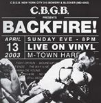 Backfire! - Live At: Cbgb