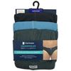Picture of Tom Franks - Men's 2 x 3 Pack Ribbed Side Briefs: Assorted Colours (UK Size M) Underwear