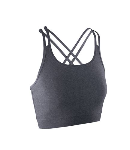 Spiro - Ladies Fitness Sports Bra: Phantom Grey