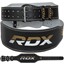 RDX Weight Lifting Leather Gym Belt - 6 Inch