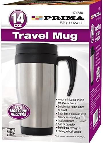 Prima - 400ml Stainless Steel Travel Mug