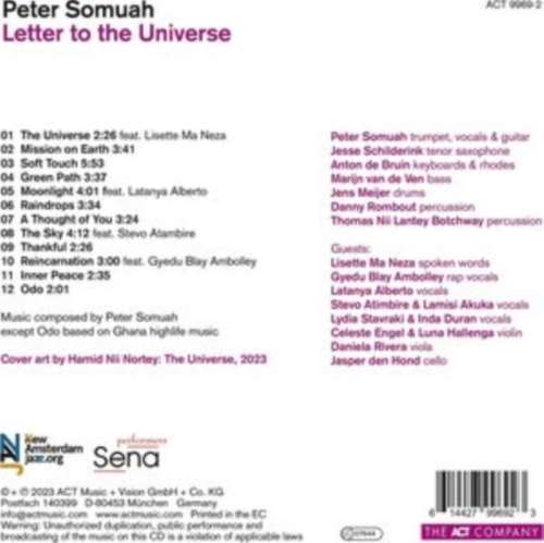 Peter Somuah - Letter To The Universe