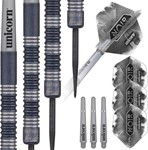 Unicorn Darts Set: Steel Tip - James Wade Noir: 90% Tungsten 22g