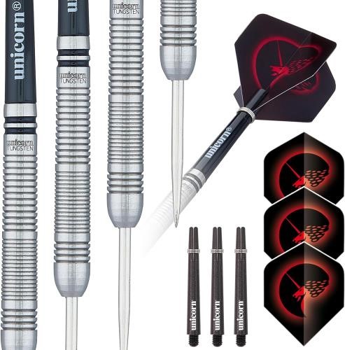 Unicorn Darts Set: Steel Tip - Core: Style 2 80% Tungsten 22g