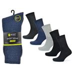 Picture of Tom Franks T-Sport Men's Premium Sport Socks - 5 Pack: Denims (UK Size 7-11) Model # SK619