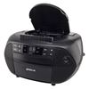 Picture of Groov-E - GVPS833BK Traditional Boombox Portable CD Cassette FM Radio Stereo