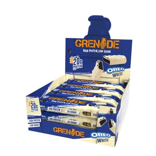 Grenade Protein Bar - Oreo White 12 x 60g Pack