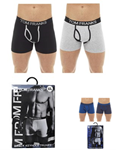 Picture of Tom Franks Men's Keyhole Boxers - 2 x 2 Pack: Assorted Colours (UK Size M) Model # BR406A