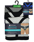 Picture of Tom Franks Men's Keyhole Briefs - 2 x 3 Pack: Assorted Colours (UK Size XL) Model # BR427