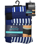 Picture of Tom Franks Men's Hipster Trunks - 2 x 3 Pack: Assorted Colours (UK Size M) Model # BR410A