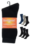 Picture of Heat Guard Ladies Thermal Socks - 3 Pack: Assorted Colours SK577 (UK Size 4-7) Model # 25244