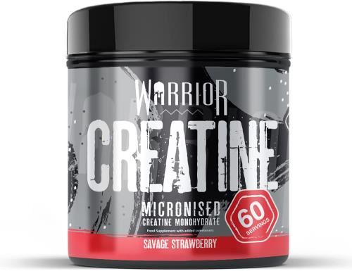 Warrior Creatine Monohydrate - Savage Strawberry 300g