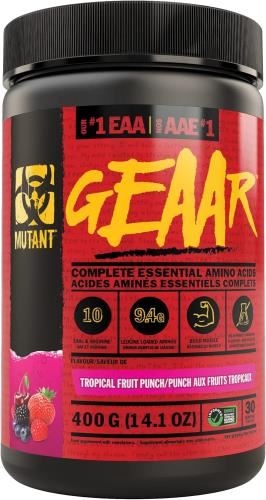 Mutant GEAAR EAA Powder - Tropical Fruit Punch 378g