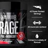 Picture of Warrior Rage Pre-Workout - Savage Strawberry 392g