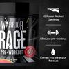 Picture of Warrior Rage Pre-Workout - Watermelon 392g