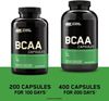 Picture of Optimum Nutrition - BCAA 1000MG Capsules: 400 Caps