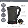 Picture of NOS Quest Kettle - 35690 Travel w/ 2 Cups Colour/Brand/Style May Vary (0.5L/600W)