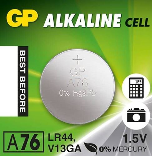 GP Alkaline - LR44/A76/V13GA