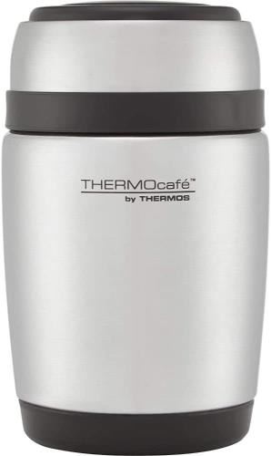 Thermos - Thermocafe Stainless Steel Curved Food Flask 400ml