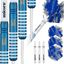 Unicorn Darts Set: Steel Tip - Gary Anderson Silver Star 80% Tungsten: Blue 21g
