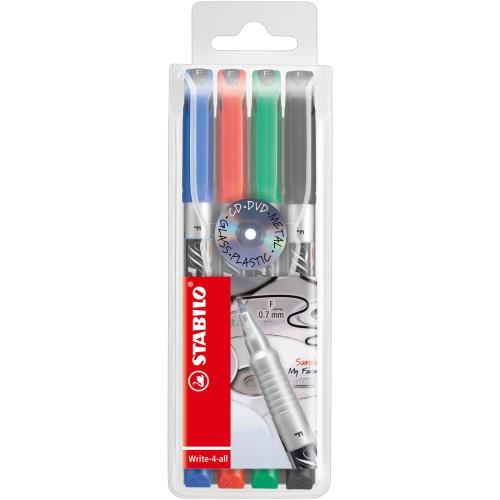 Stabilo - Write-4-all Permanent Marker Pen Fine