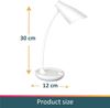 Picture of Unilux Desk Lamp - Dimmable LED: White