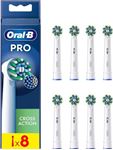 Oral-B Pro - CrossAction X-Shape Toothbrush Heads