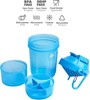 Picture of SmartShake O2Go Shaker - 600ml Neon Blue