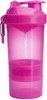 SmartShake O2Go Shaker - 600ml Neon Pink