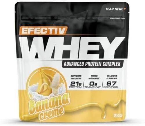 Efectiv Nutrition Whey Protein - 2kg Banana