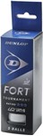 Dunlop Table Tennis Balls - 3* 40+ Fort Tournament 3 Pack