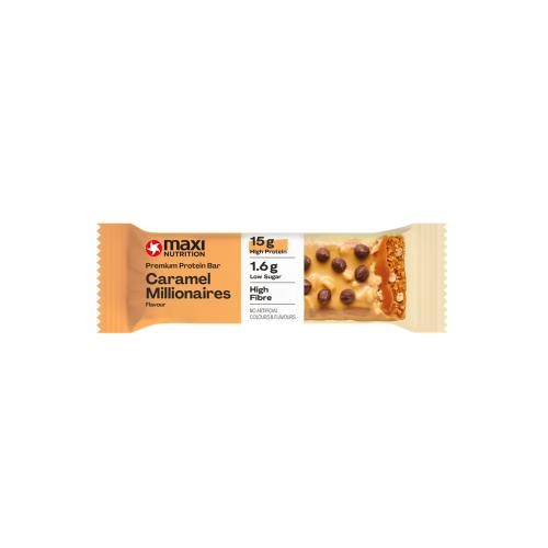 Maxi Nutrition Premium Protein Bar - 12x45g Caramel Millionaire