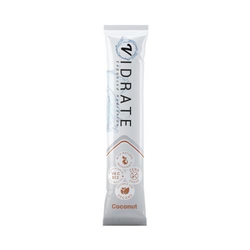 Vidrate Vegan Hydration Powder - 10x3g Coconut