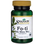 Swanson - Fo-Ti (He-Shou-Wu) 500mg 60 Caps