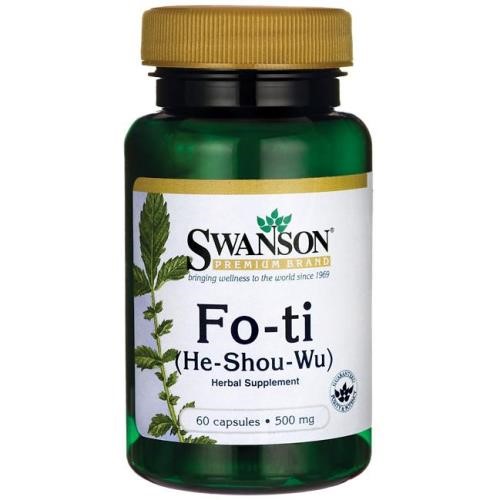 Swanson - Fo-Ti (He-Shou-Wu) 500mg 60 Caps