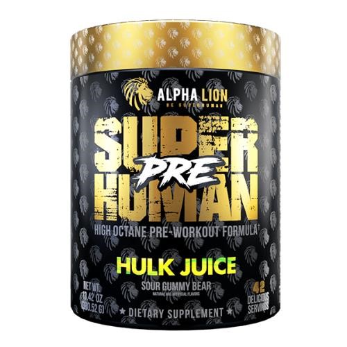 Alpha Lion SuperHuman Pre-Workout - 342.3g Hulk Juice