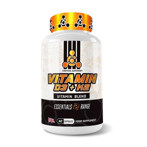 Chemical Warfare - Vitamin D3 & K2 60 Caps