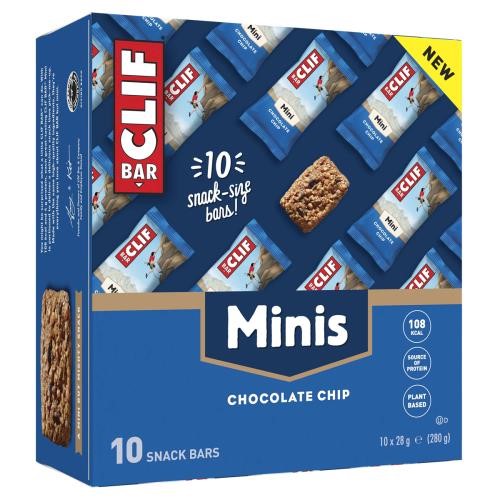 CLIF Mini Plant Protein Bar - 10x28g Chocolate Chip