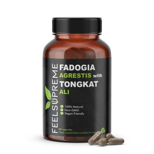 Feel Supreme Tongkat Ali - & Fadogia Agrestis 90 Veg Caps