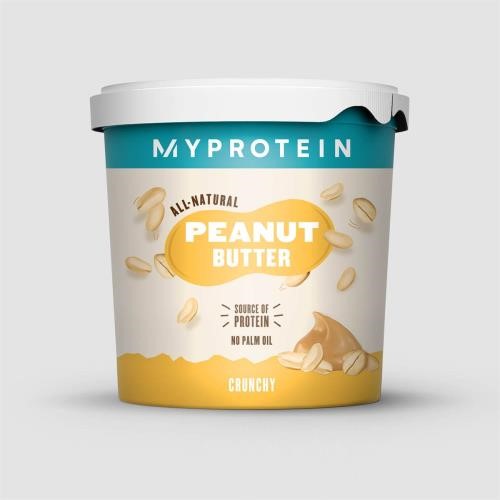 MyProtein All-Natural Peanut Butter - 1kg Smooth