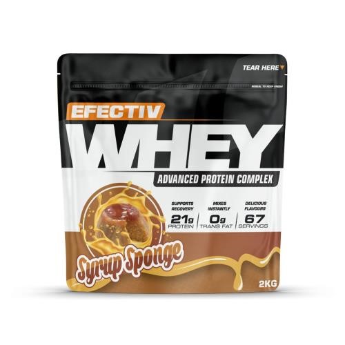 Efectiv Nutrition Whey Protein - 2kg Syrup Sponge