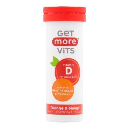 Get More Vits - Vitamin D 10 Tabs