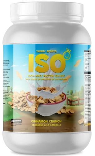 Yummy Sports ISO 100% Whey Protein - 960g Cinnamon Cereals